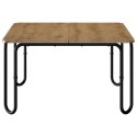 VidaXL Stolik kawowy Dąb artisan 59 x 59 x 45 cm Drewno inżynieryjne