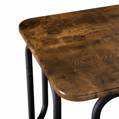 VidaXL Stolik kawowy Dąb wędzony 100 x 50 x 45 cm Drewno inżynieryjne