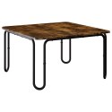 VidaXL Stolik kawowy Dąb wędzony 59 x 59 x 45 cm Drewno inżynieryjne