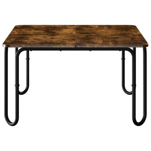 VidaXL Stolik kawowy Dąb wędzony 59 x 59 x 45 cm Drewno inżynieryjne