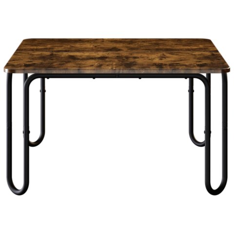 VidaXL Stolik kawowy Dąb wędzony 59 x 59 x 45 cm Drewno inżynieryjne