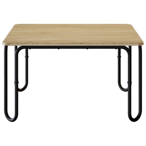 VidaXL Stolik kawowy dąb Sonoma 100 x 100 x 45 cm Drewno inżynieryjne