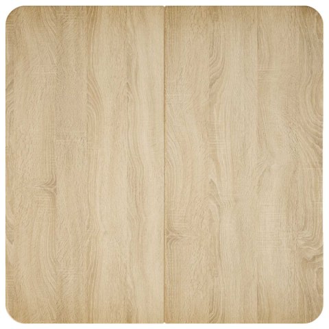 VidaXL Stolik kawowy dąb Sonoma 100 x 100 x 45 cm Drewno inżynieryjne