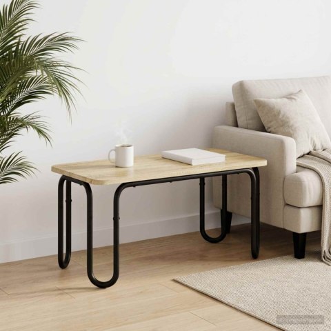 VidaXL Stolik kawowy dąb Sonoma 100 x 50 x 45 cm Drewno inżynieryjne