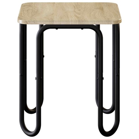 VidaXL Stolik kawowy dąb Sonoma 40 x 40 x 45 cm Drewno inżynieryjne
