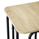 VidaXL Stolik kawowy dąb Sonoma 40 x 40 x 45 cm Drewno inżynieryjne
