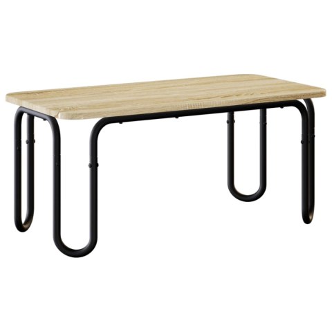 VidaXL Stolik kawowy dąb Sonoma 79,5 x 40 x 36 cm Drewno inżynieryjne