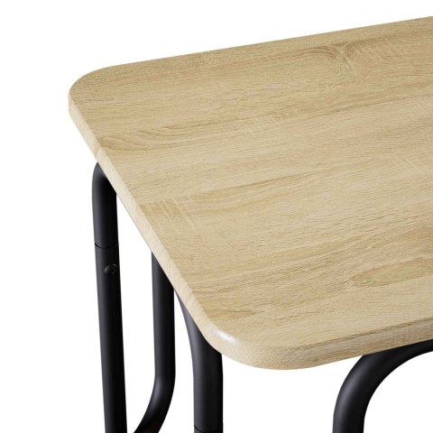 VidaXL Stolik kawowy dąb Sonoma 79,5 x 40 x 36 cm Drewno inżynieryjne