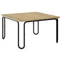 VidaXL Stolik kawowy dąb Sonoma 79,5 x 79,5 x 45 cm