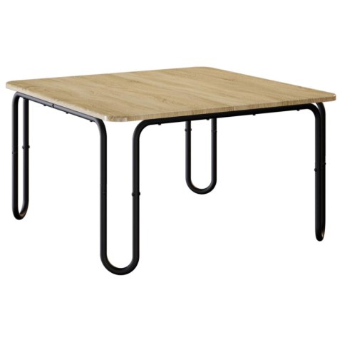 VidaXL Stolik kawowy dąb Sonoma 79,5 x 79,5 x 45 cm