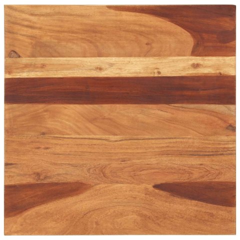 VidaXL Blat stołu, lite drewno akacjowe, 15-16 mm, 60x60 cm