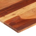 VidaXL Blat stołu, lite drewno akacjowe, 15-16 mm, 60x60 cm