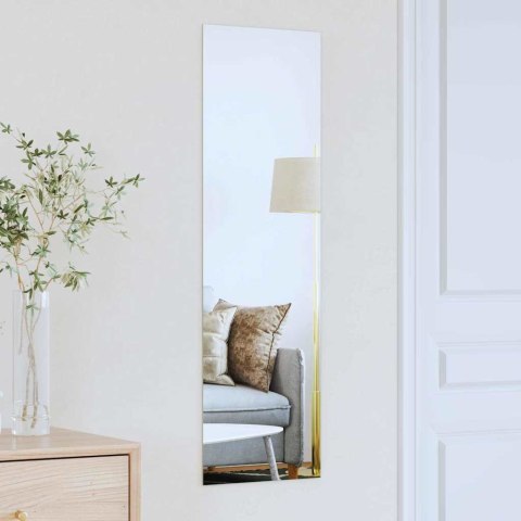 VidaXL Lustro ścienne Prostokątny 30 x 100 cm szkło hartowane
