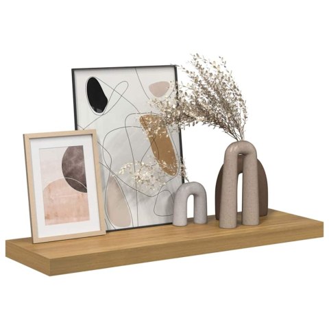 VidaXL Półka ścienna Do montażu na ścianie Brązowy 90 x 23,5 x 3,8 cm