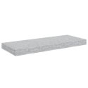 VidaXL Półka ścienna, szarość betonu, 60x23,5x3,8 cm, MDF