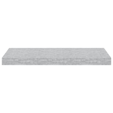 VidaXL Półka ścienna, szarość betonu, 60x23,5x3,8 cm, MDF
