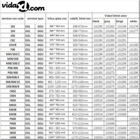 VidaXL Roleta zaciemniająca, szara, P06/406, GGL i GGU