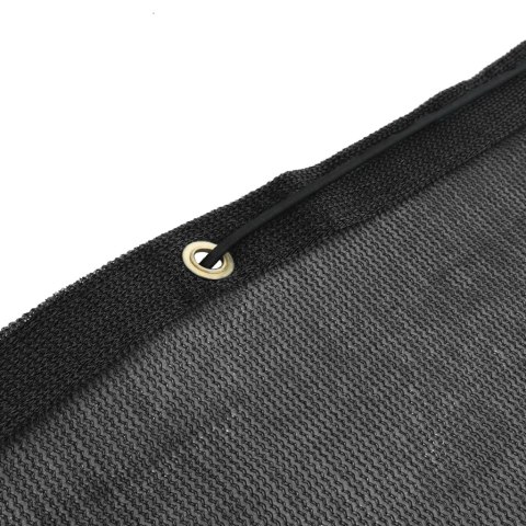 VidaXL Siatka transportowa, HDPE, 1,5 x 2,7 m, czarna