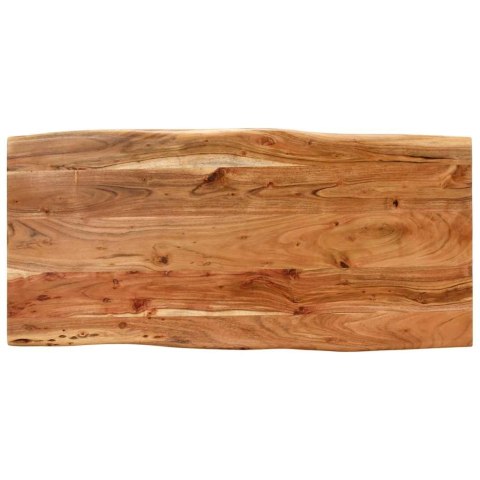 VidaXL Stół jadalniany, 110x50x76 cm, lite drewno akacjowe