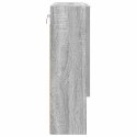 VidaXL Szafka z lustrem Szary Sonoma 59 x 17 x 55 cm