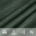VidaXL Żagiel przeciwsłoneczny, 160 g/m², ciemnozielony, 5x8 m, HDPE