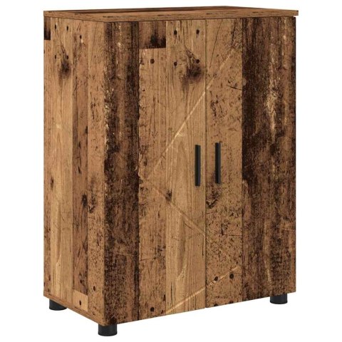 VidaXL Zestaw mebli łazienkowych 4 szt. Stare drewno 61 x 35 x 64 cm