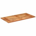 VidaXL Blat stołu, 120x60x(2,5-2,7) cm, lite drewno akacjowe