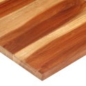 VidaXL Blat stołu, lite drewno akacjowe, 25-27 mm, 60x100 cm