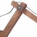 LAMPA ŚCIENNA W INDUSTRIALNYM STYLU, CZARNA, OKRĄGŁA, E27