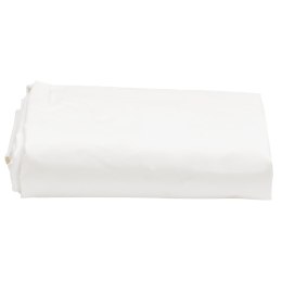 PLANDEKA PŁACHTA OKRYCIOWA OCHRONNA BIAŁA 1,5X2,5M 650G/M²