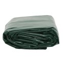 PLANDEKA PŁACHTA OKRYCIOWA OCHRONNA ZIELONA 4X5M 650G/M²