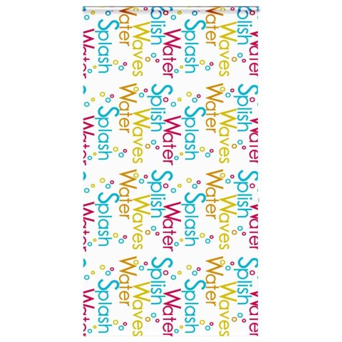 VidaXL Roleta prysznicowa z kasetą 120x240 cm Szerokość tkaniny 116 cm