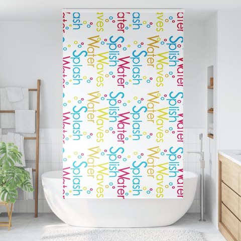 VidaXL Roleta prysznicowa z kasetą 120x240 cm Szerokość tkaniny 116 cm