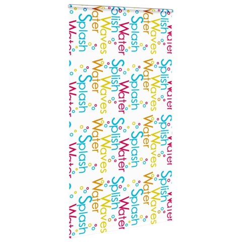 VidaXL Roleta prysznicowa z kasetą 120x240 cm Szerokość tkaniny 116 cm