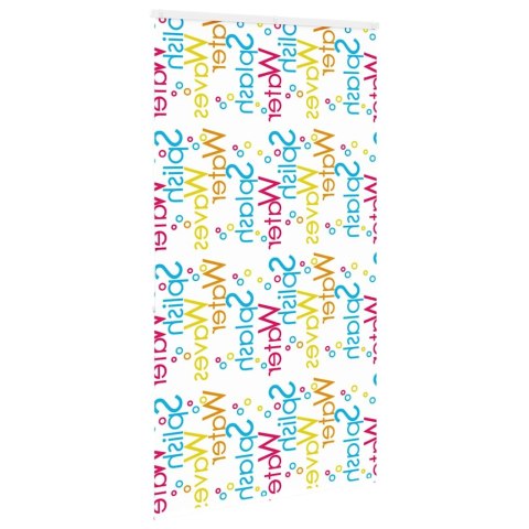 VidaXL Roleta prysznicowa z kasetą 120x240 cm Szerokość tkaniny 116 cm