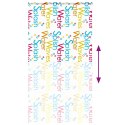 VidaXL Roleta prysznicowa z kasetą 120x240 cm Szerokość tkaniny 116 cm