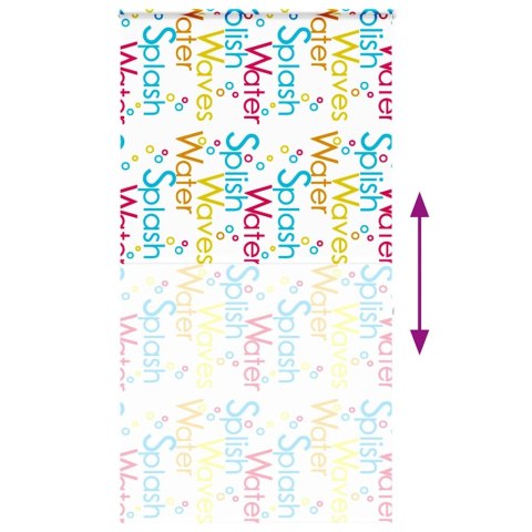 VidaXL Roleta prysznicowa z kasetą 120x240 cm Szerokość tkaniny 116 cm