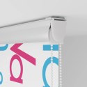 VidaXL Roleta prysznicowa z kasetą 120x240 cm Szerokość tkaniny 116 cm