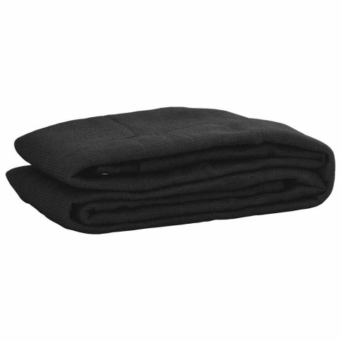 VidaXL Siatka na kontener, HDPE, 3x7 m, czarna