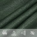 VidaXL Żagiel przeciwsłoneczny, 160 g/m², ciemnozielony, 3,5x5 m, HDPE
