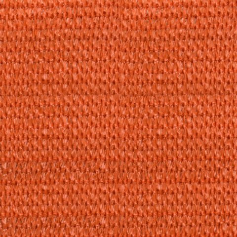 VidaXL Żagiel przeciwsłoneczny, 160 g/m², pomarańcz, 3x3x4,2 m, HDPE