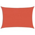 VidaXL Żagiel przeciwsłoneczny, 160 g/m², terakotowy, 2,5x3,5 m, HDPE