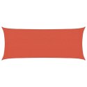 VidaXL Żagiel przeciwsłoneczny, 160 g/m², terakotowy, 2x5 m, HDPE