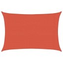 VidaXL Żagiel przeciwsłoneczny, 160 g/m², terakotowy, 3x4 m, HDPE