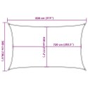 VidaXL Żagiel przeciwsłoneczny, 160 g/m², terakotowy, 5x8 m, HDPE