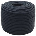 VidaXL Lina do łodzi 0.6 mm 100 m Niebieski królewski Poliester