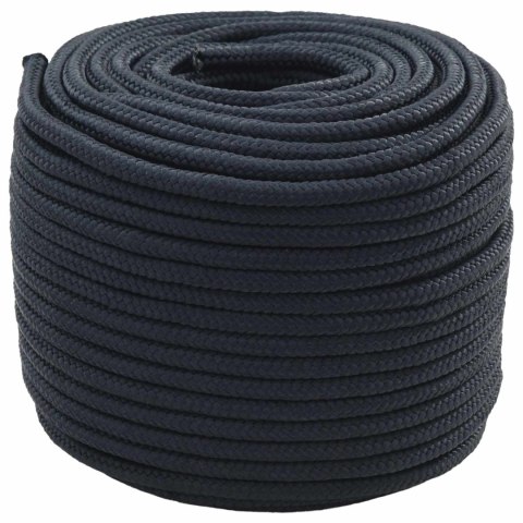 VidaXL Lina do łodzi 0.6 mm 50 m Niebieski królewski Poliester