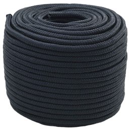 VidaXL Lina do łodzi 0.8 mm 100 m Niebieski królewski Poliester