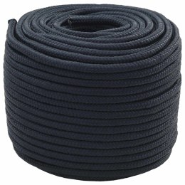 VidaXL Lina do łodzi 0.8 mm 25 m Niebieski królewski Poliester