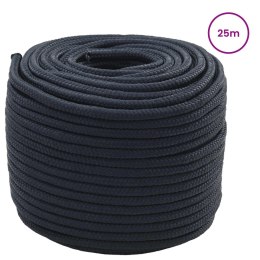 VidaXL Lina do łodzi 1.2 mm 25 m Niebieski królewski Poliester